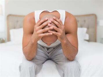 A impotência nos homens é uma consequência deplorável das recaídas da prostatite crônica